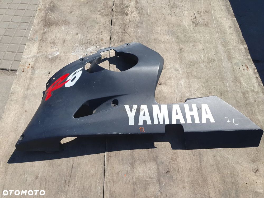 } Yamaha YZF-R6 600 RJ03 (2001 - 2002) Pług lewy Owiewka Lewa Osłona - 1