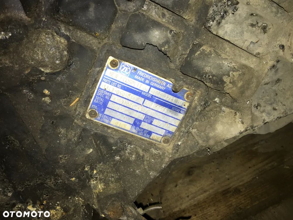 SKRZYNIA BIEGÓW MAN TGA  MANUAL - 6