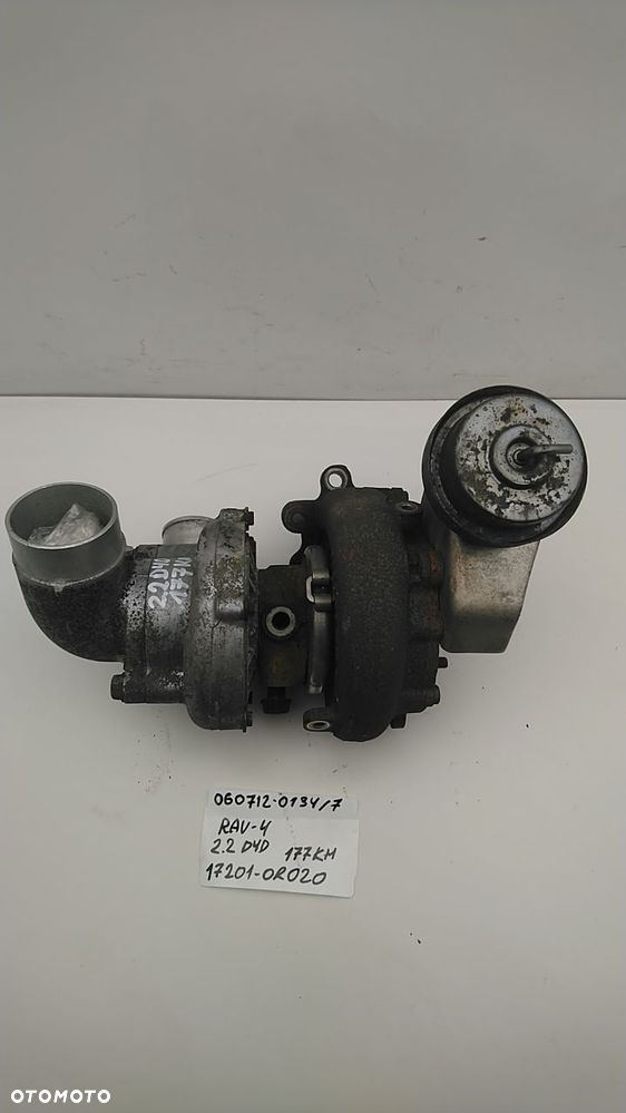 TURBINA 2.2 D4D 136KM 150KM AVENSIS 17201-0R010 - 11