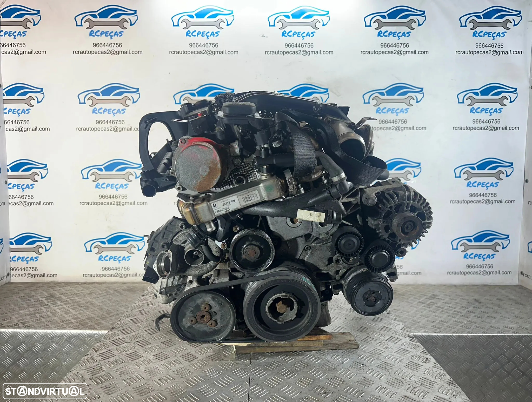 .Motor Completo BMW M47D20 M47 204D4 163cv 16v Bosch Serie 1 3 318d 118d Bosch - 5