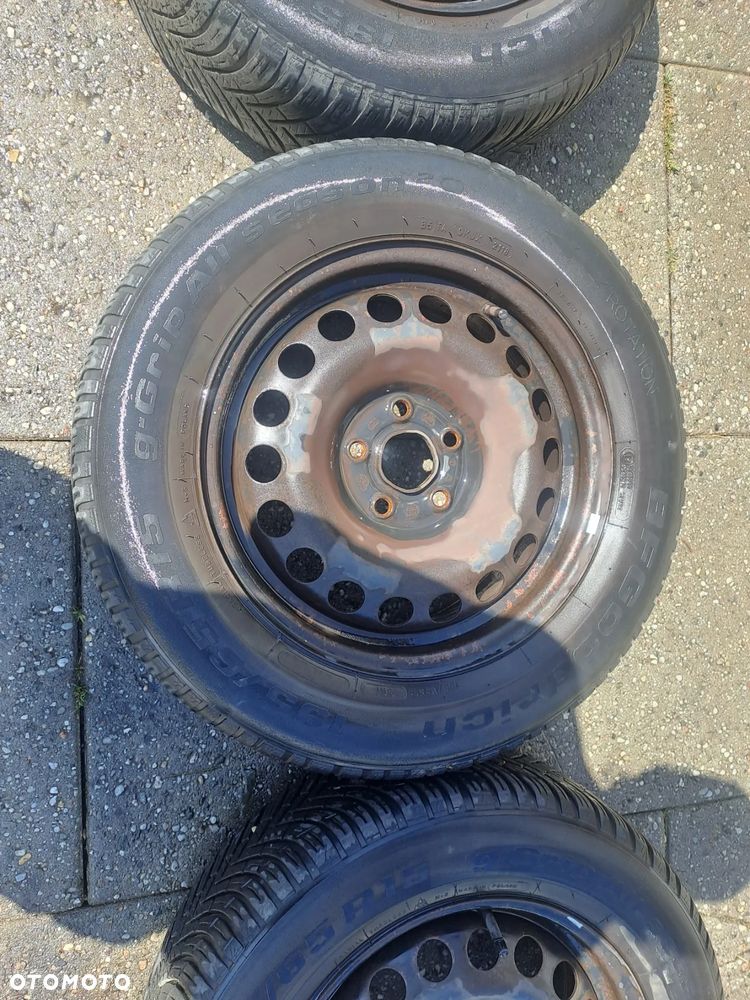 Chevrolet Aveo T300 komplet felg z oponami zima 5x105 195/65 R15 - 4