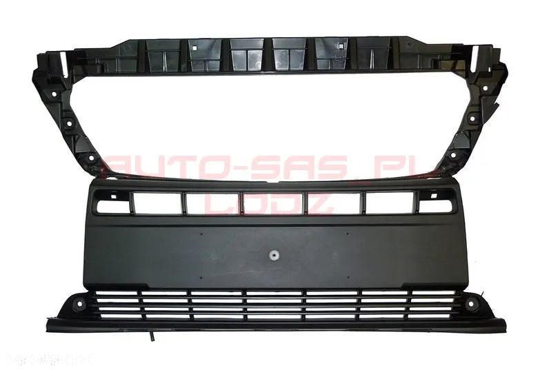 ZDERZAK PRZEDNI ŚRODKOWY DUCATO JUMPER BOXER 14- Czarny OE - 1