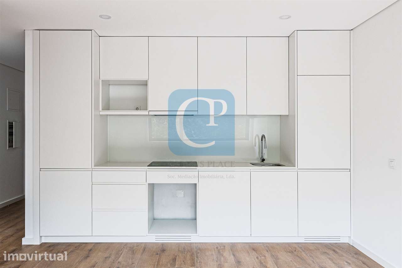 Apartamento T1+1 novo, no Empreendimento Agra Campus 3, Pedrouços, Mai - Grande imagem: 5/18