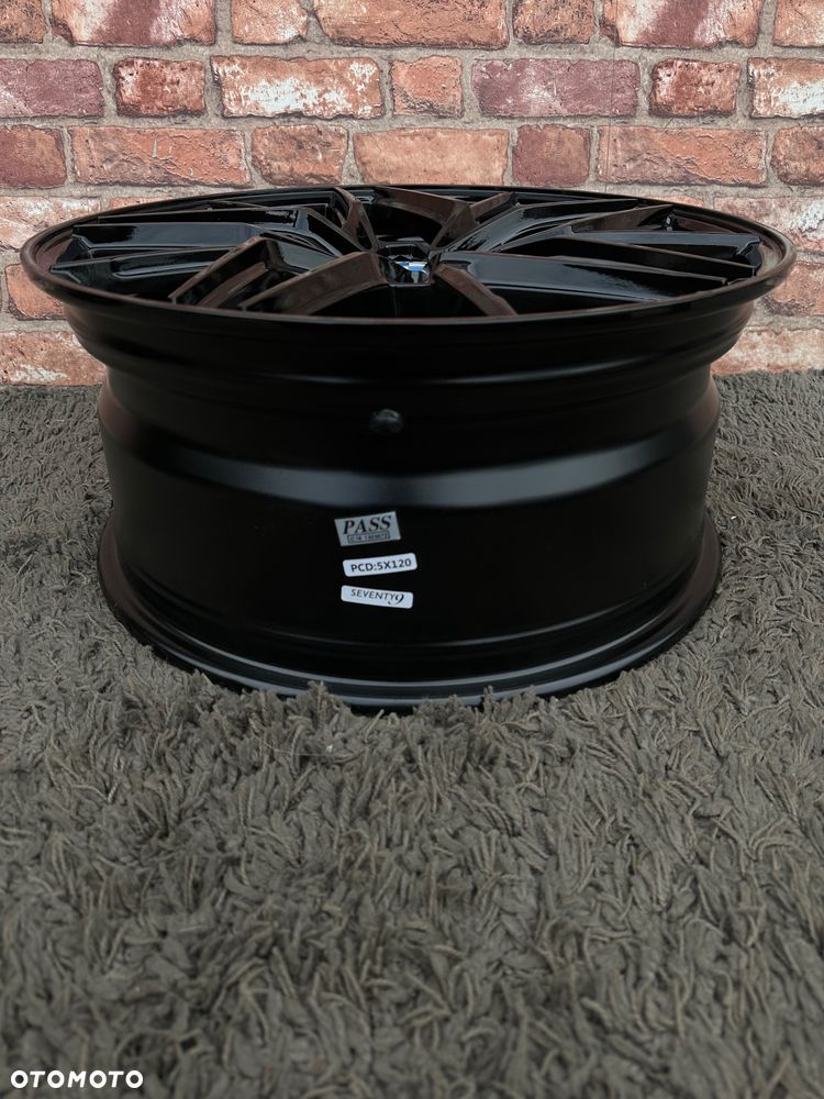 NOWE czarne alufelgi 5x120 BMW Seventy9 SCF-I felgi seria 3 E36 E46 E90 F30 F32 F34 Z3 Z4 E60 xDrive Opel Insignia Camaro M pakiet Styling Japan Racing 8j ET30 - 9