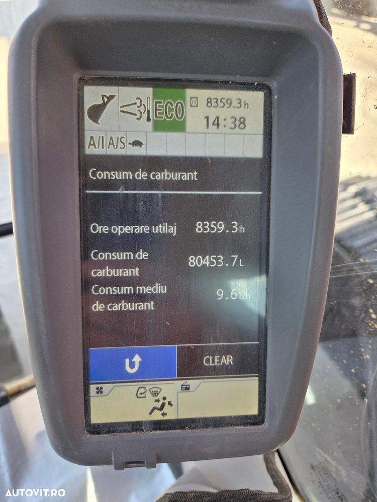 Hitachi ZX210, 23t, cupa NOUA 1,3mc, CUPLA RAPIDA, camere spate si laterale, inst picon, CONSUM MEDIU 9,6l/h, senile 80% ok doar 988h deplasare, 3 pompe hidr HITACHI, antifurt, motor ISUZU, ad sapare 7m, ridica 14t, STARE BUNA,leasing 4ani-83.900 EUR+Tva - 11