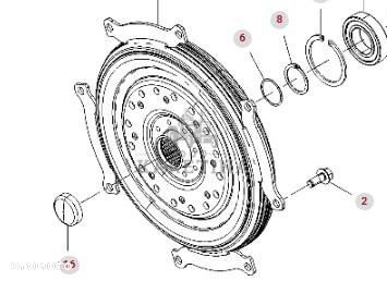 Fendt 930 933 936 939 942 Vario Gen 6 Amortyzator Hydrauliczny Wału Napędowego CZĘŚCI E530101420310 - 1