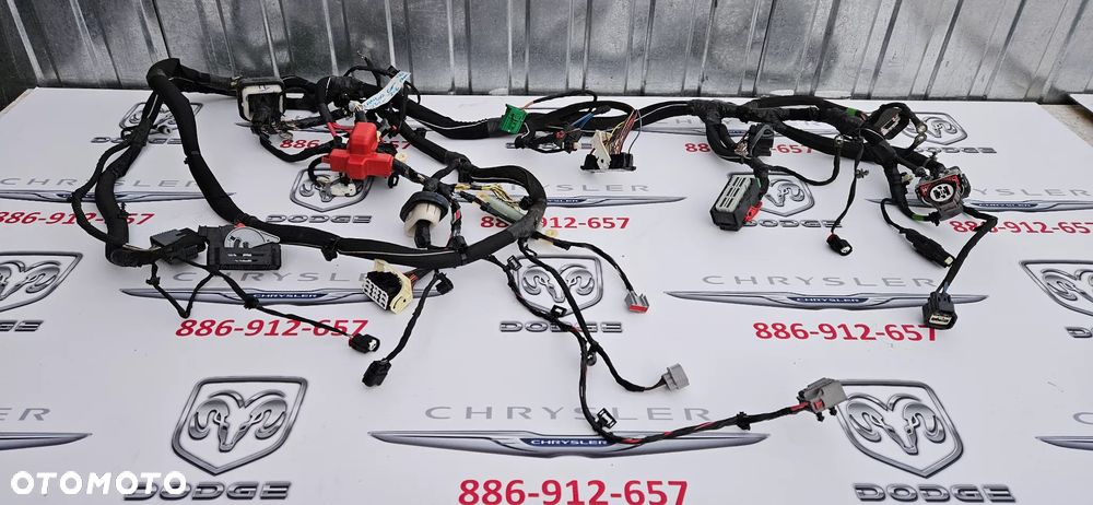Dodge Durango III LIFT 2021-2025 3.6 V6 Instalacja komory silnika Wiązka grodzi podłużnicy Przewody elektryczne P68469768AC