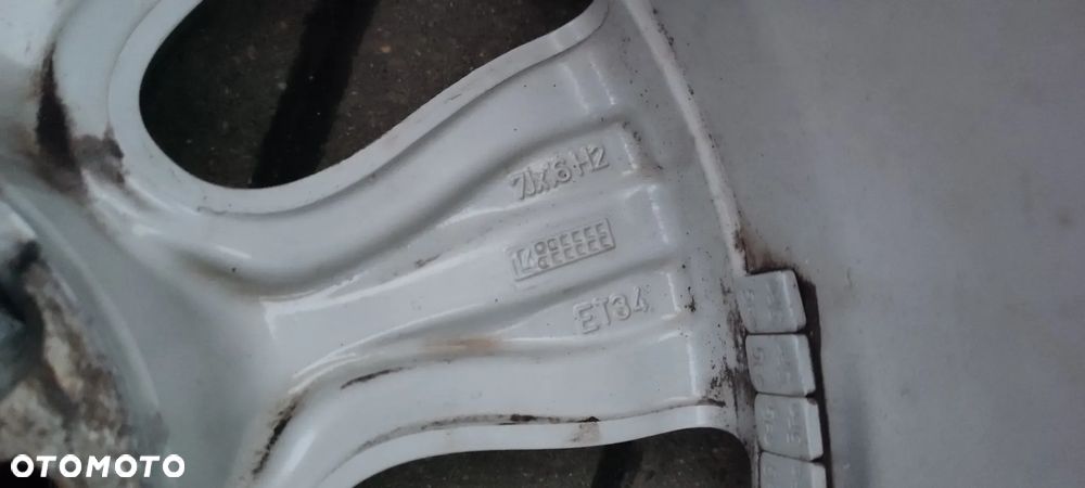 FELGI ALUMINIOWE 8X0601025AS 5x100 7jx16 CALI ET 34 AUDI A1 A3 4 SZTUKI KOMPLET - 7