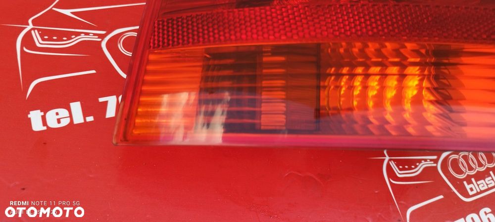 Lampa Lewy Tył Oryginalna HELLA Audi A4 B7 Sedan 2007 Części Blask Gołdap - 4