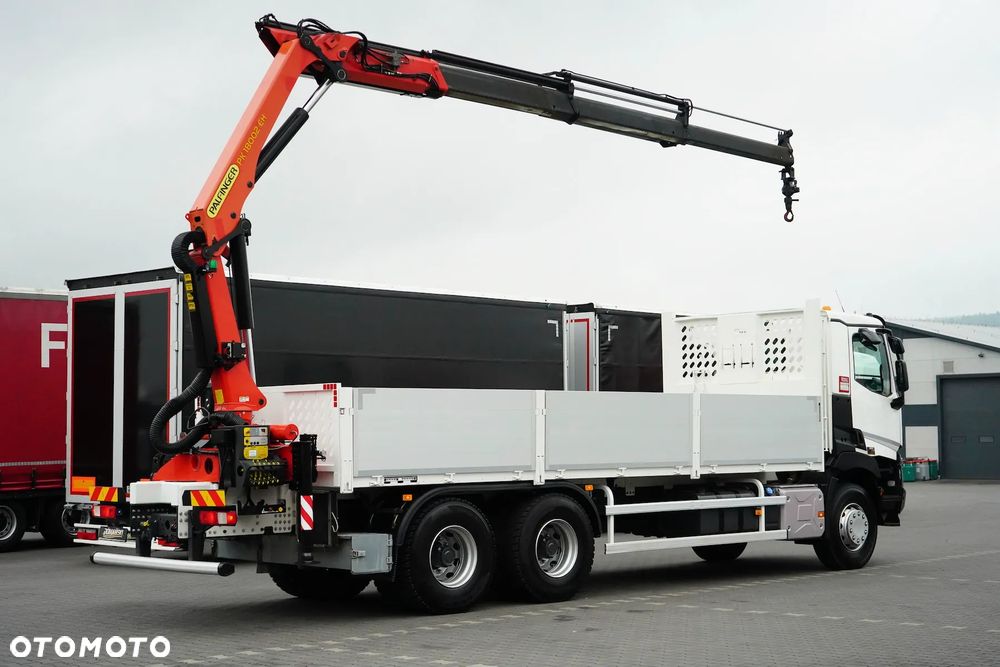 Renault C 380 / 6 X 4 / SKRZYNIOWY + HDS / PALFINGER PK 18002 / PILOT / ROTATOR - 5