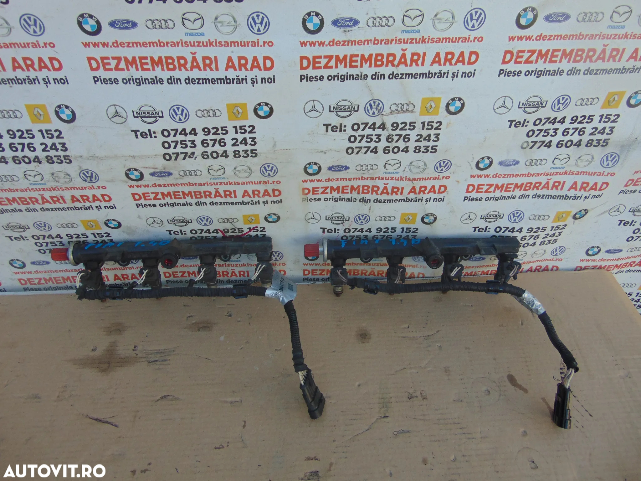 Rampa injectoare Fiat Tipo 1.4 euro 6 pansa 500 fiat 1.4 cod 0280151302 - 5