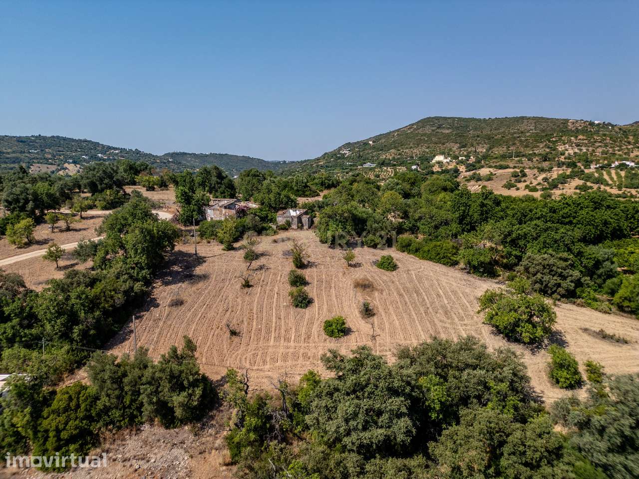 TERRENO COM RUÍNA E VISTA PANORAMICA | SAMBADA A 15 MINUTOS DE FARO - Grande imagem: 2/13
