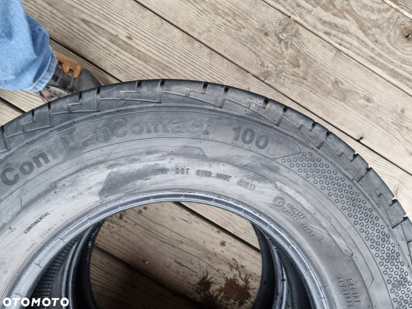 OPONY CONTI VAN CONTACT 100 225/75R16C 118/116R 2021r.4x8mm super stan - 12