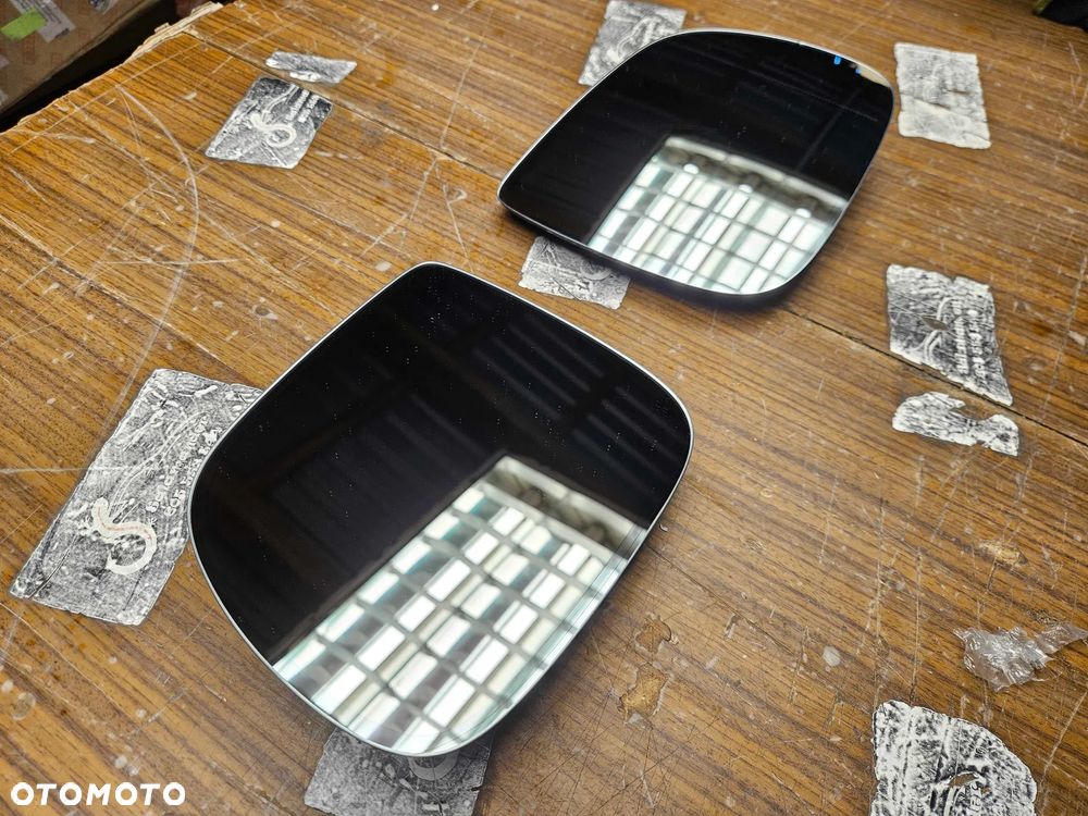 Szkło Lusterko Wkład Wkłady 8R0857535 F 8R0857536 M Fotochrom Lewy Prawy AUDI Q5 Q7 Podgrzewane Oryginalne 2013r - 2