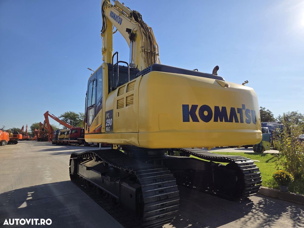 Komatsu PC290 NLC, 2016, 14.490h, 30 tone, cupa 1,5mc dinti noi, latime 3m, inst picon pe brate, aer conditionat, lant 80% ok, STARE BUNA-PROMOTIE 41.900 EUR+Tva - 1