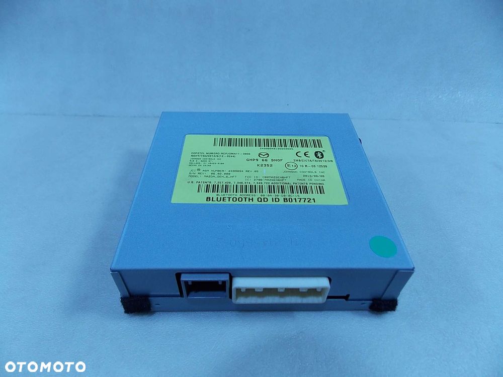MAZDA 6 VI GJ 12- MODUL BLUETOOTH GHP966DH0F - 2