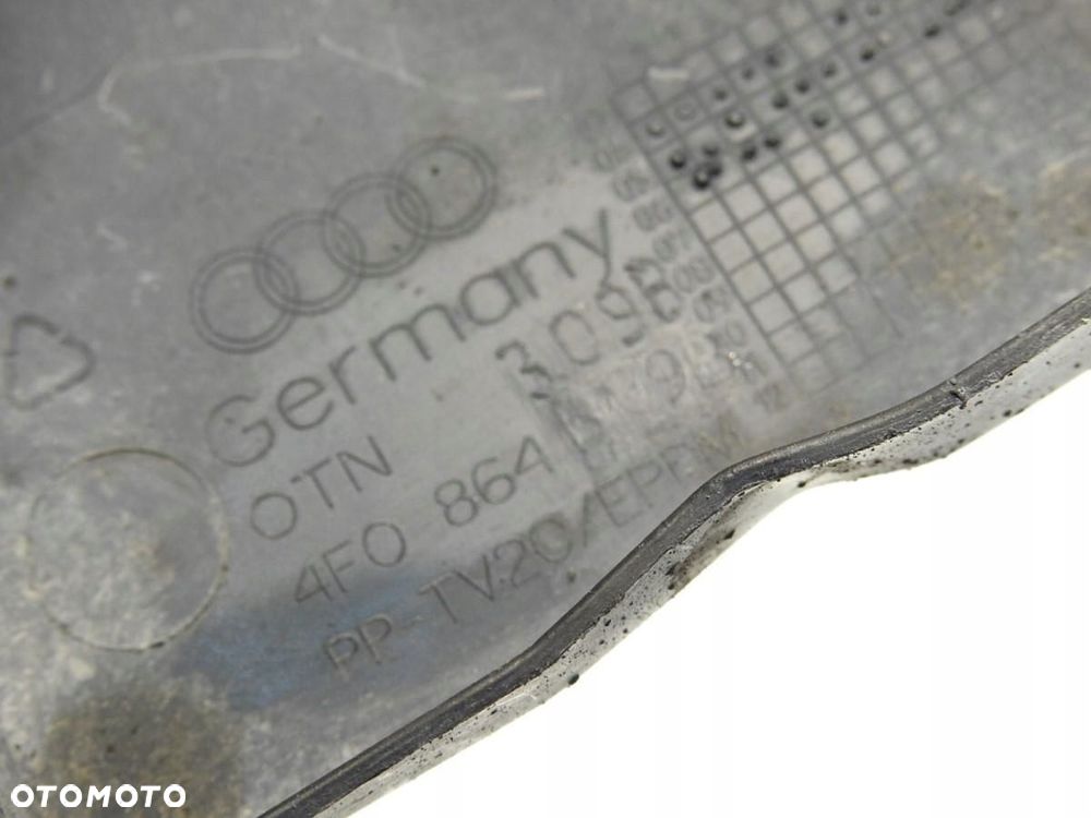OSŁONA MAGLOWNICY LEWA AUDI A6 C6 2.0 TFSI 4F0864309B - 5
