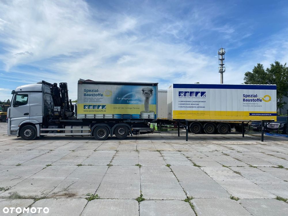Mercedes-Benz Actros 2543 HDS HIAB / BDF / Winda / 6x2 - 14