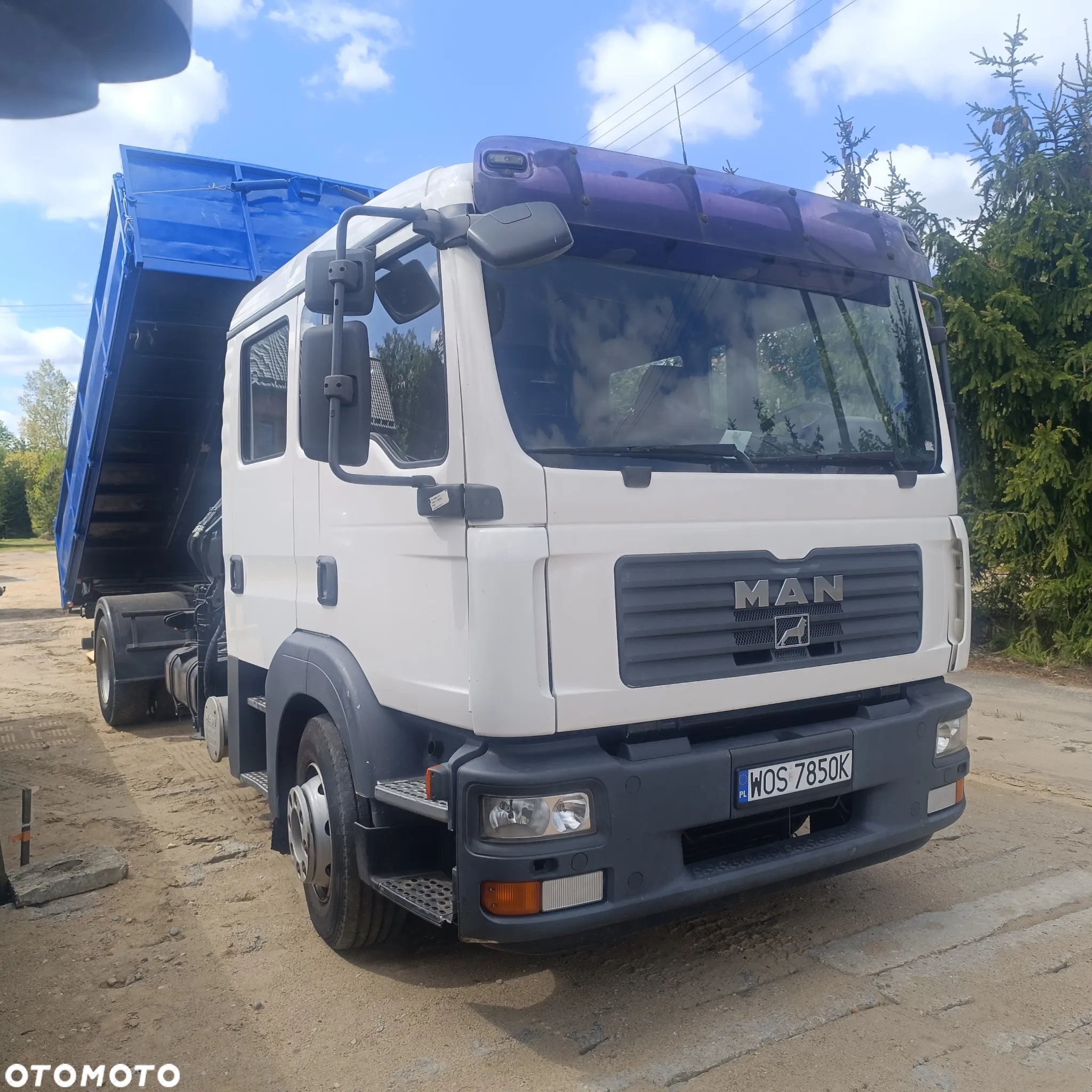 MAN TGM 15.240 Hds Hiab 071-1 wywrotka doka - 13