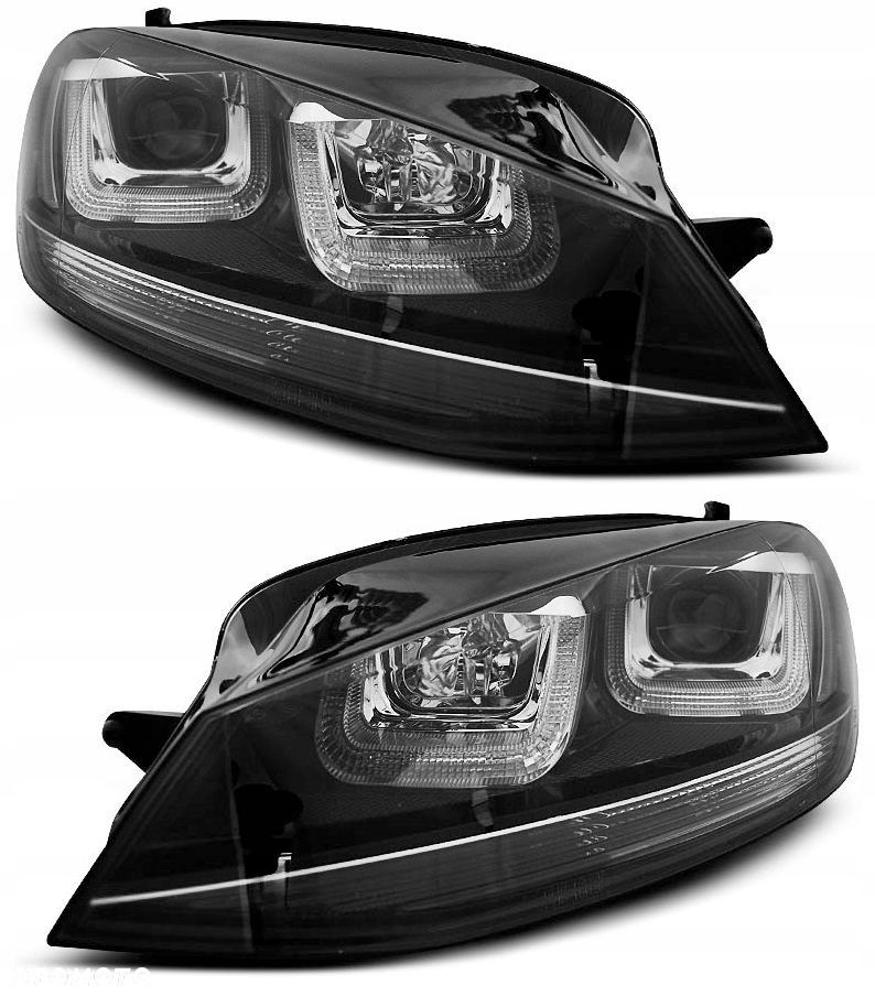 Reflektor Lampa kp Xenon-look h7 soczewka GTI Tuning VW Golf VII 7 5g 2012- - 2