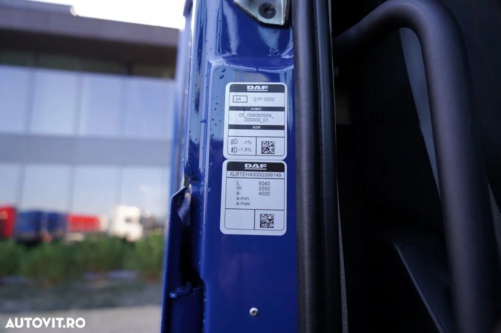 DAF XF 480 / MEGA / CABINĂ SUPER SPACE / PLATĂ JOSĂ / 2022 - 38