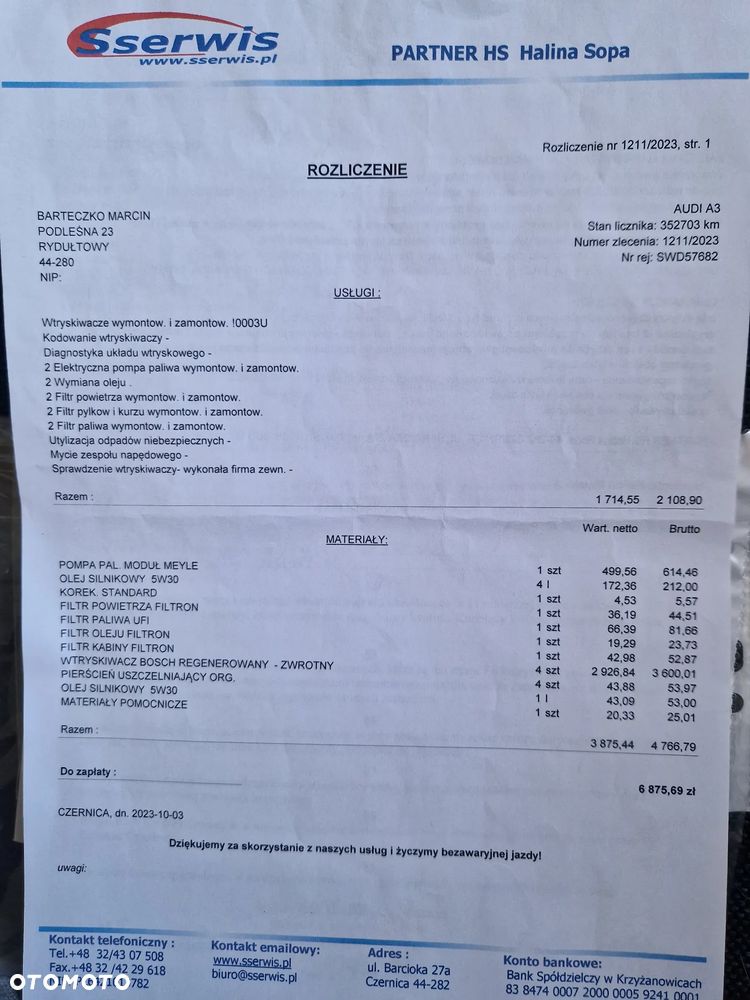 Audi A3 3-drzwiowe 2.0 TDI DPF S line Sportpaket - 9