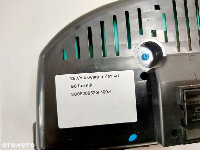 volkswagen passat b6 1.6 fsi licznik zegary obrotomierz eu 3c0920852g - 9