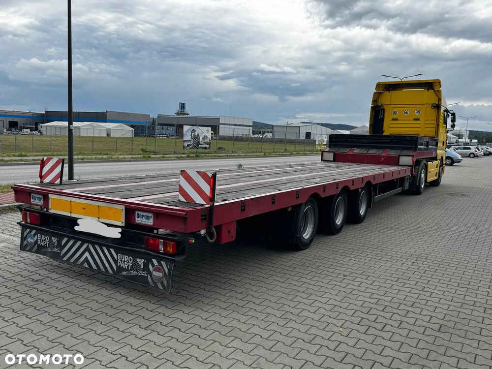 Berger NISKOPODWOZIE/LEKKA 6500KG/OŚ PODNOSZONA/POSZERZANA/SAF/ - 1