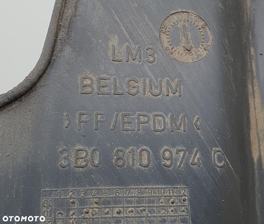 NADKOLE PRAWY TYŁ VW PASSAT B5 W8 3B0810974C - 4