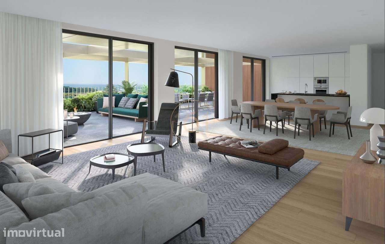 T3 com 107,80 m2  de área útil com varanda / terraço de 44,80 m2 - Grande imagem: 5/30