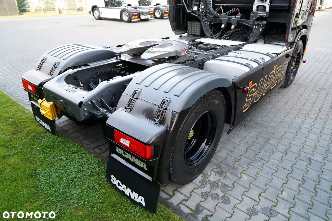 Scania S 500 / RETARDER / KLIMA POSTOJOWA / CAŁA NA PODUSZKACH / OPONY 100% / NAVI / PO KONTRAKCIE SERWISOWYM - 16