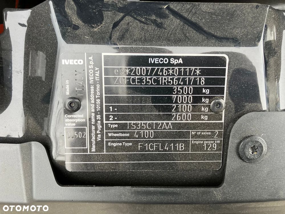 Iveco 3.0 Daily 35C18 HAK kontener winda Navi - 6
