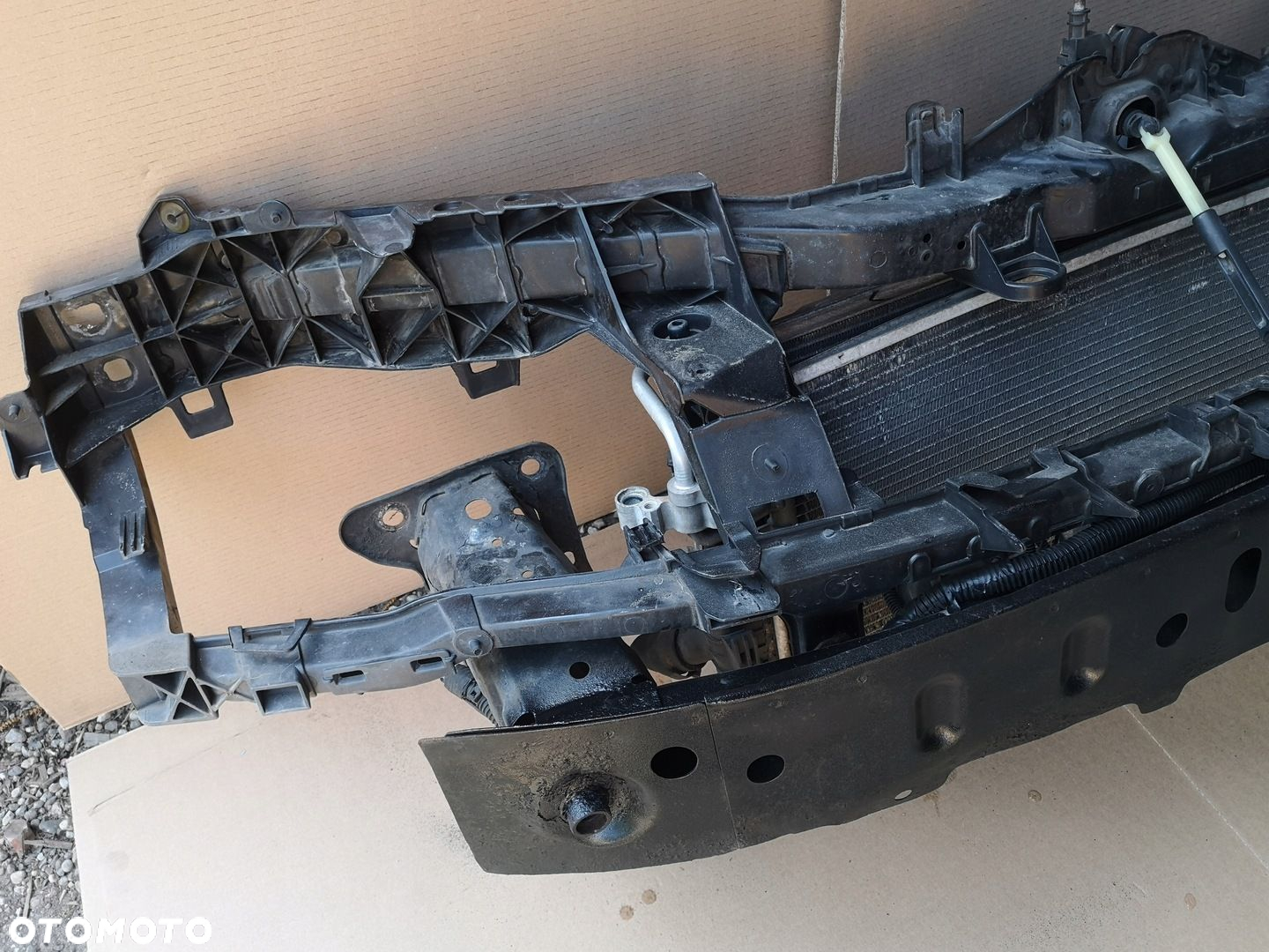 FORD FOCUS MK2 LIFT 07- PAS PRZEDNI WZMOCNIENIE CZOŁOWE 1.6 16V KOMPLETNE - 2