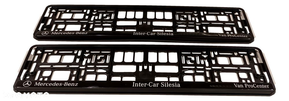MERCEDES SILESIA Ramka tablicy rejestracyjnej 2szt VAN PROCENTER - 1