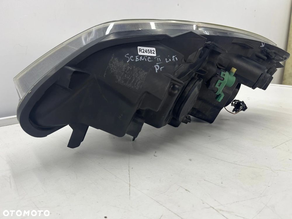 Lampa reflektor Renault Scenic 2 II Lift + Grand 06-09r. prawa przednia EU H7 soczewka prawy przód - 8