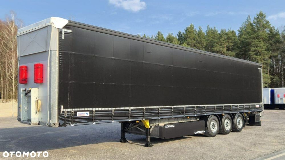 Schmitz Cargobull Firana Standard, Dach podnoszony, Oś podnoszona - 9