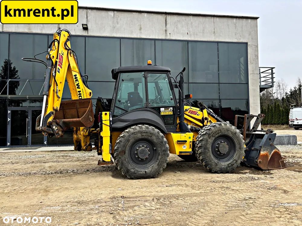 New Holland B 115 C KOPARKO-ŁADOWARKA 2017r. MTH: 3610 | jcb 3cx 4CX 5CX CAT 444 434 CASE 695 590 komatsu 97 - 24