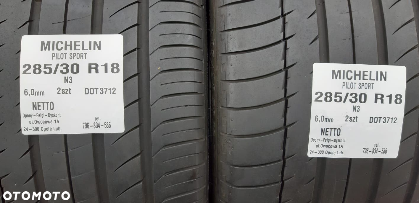 Opony Michelin 225/40 285/30 R18 - 2