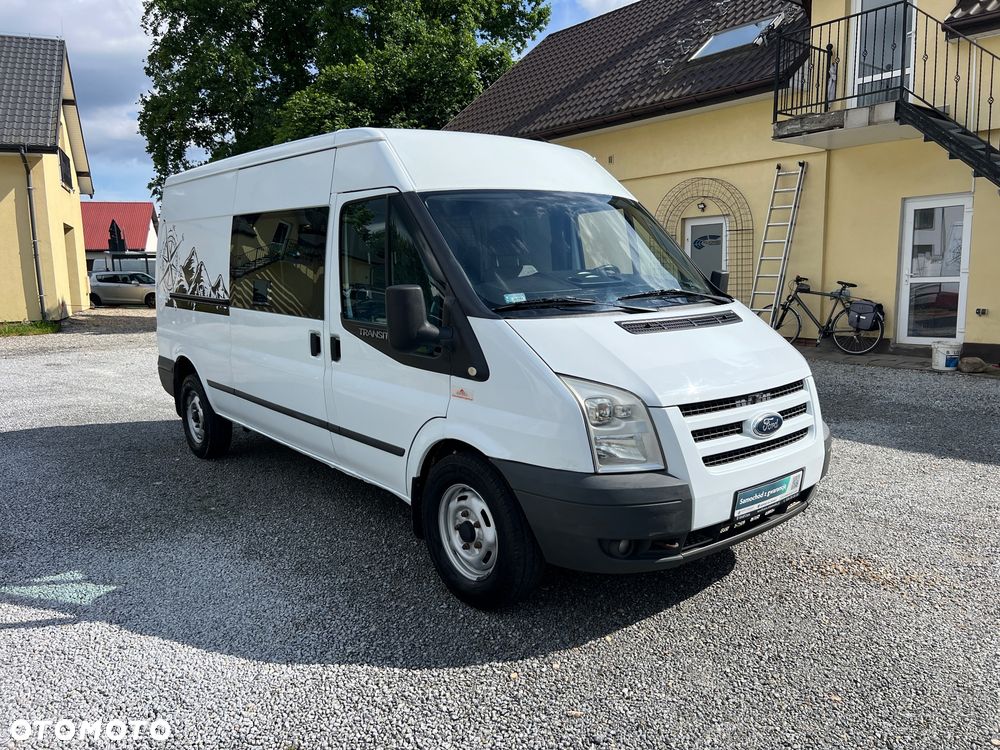 Ford Transit Furgon Brygadowy Doka 6 os. 4x4 AWD L3H2 2.4 TDCI 140KM Webasto HAK - 2