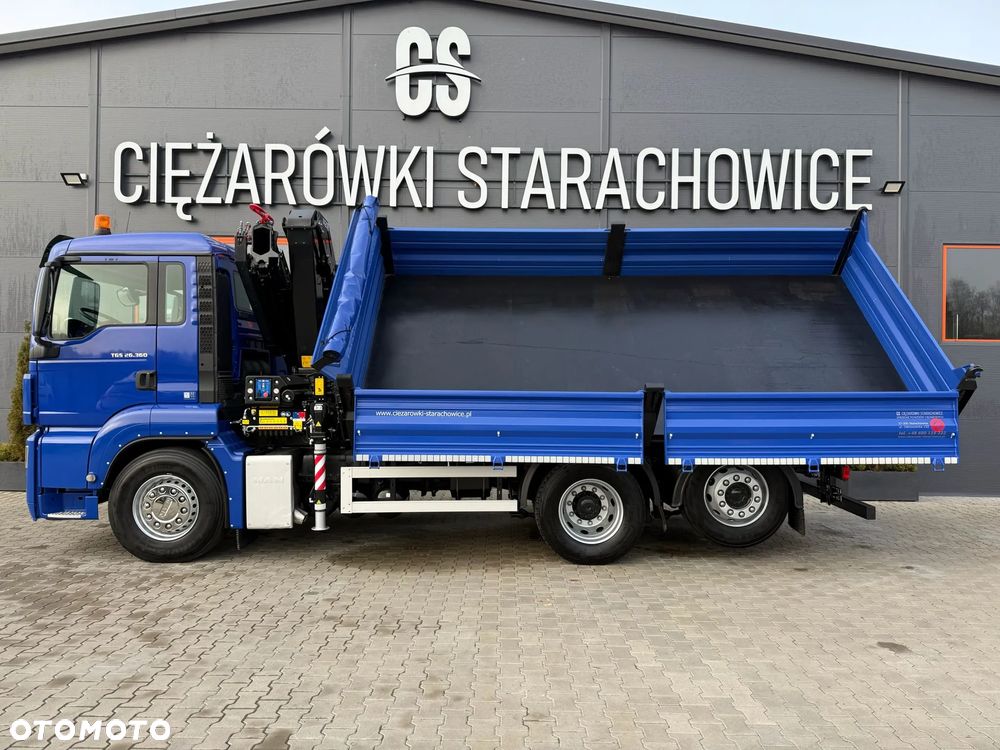 MAN TGM TGS TGX 26.360 // E5 // 6x2 6x4 // WYWROTKA 3-S // HMF 1420 K2 // kipper, krane, crane, żuraw, dźwig, wywrot - 20
