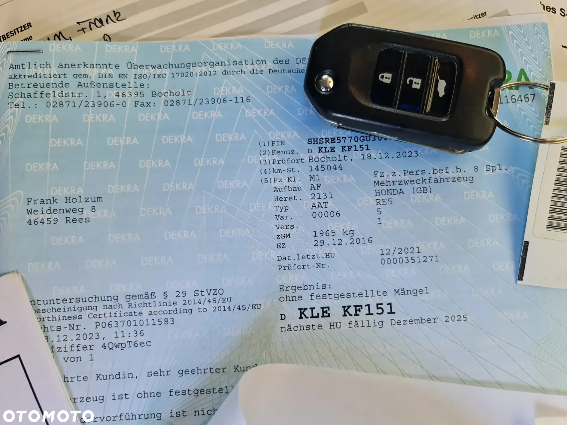Honda CR-V 2.0i-VTEC 2WD Elegance - 38