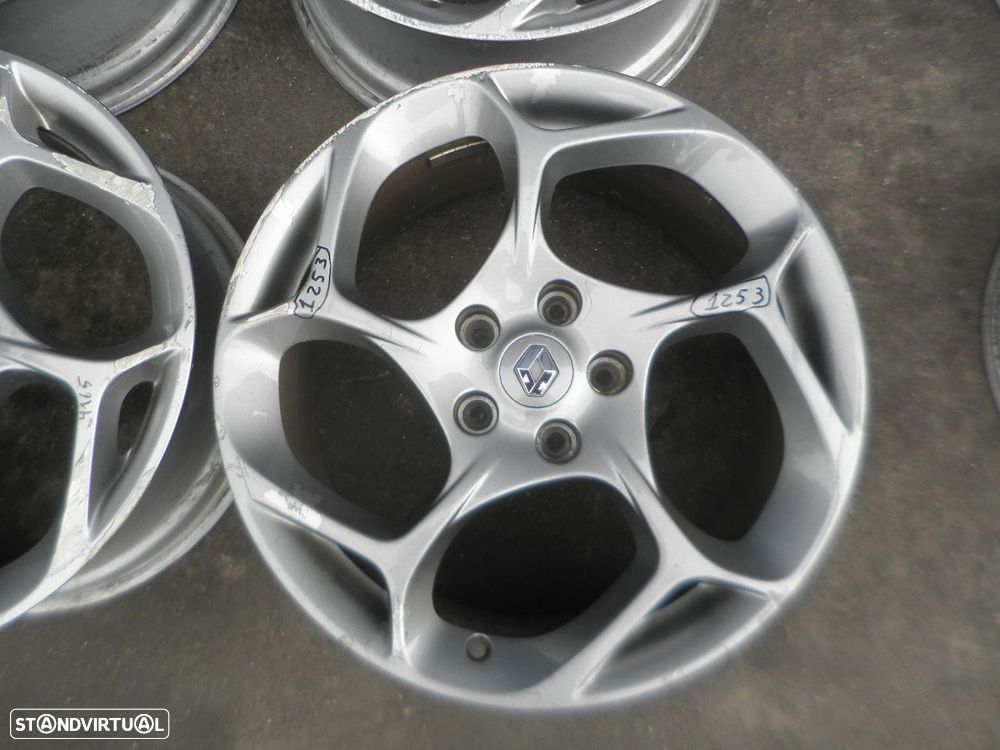 Jogo De Jantes Jgjant1253 RENAULT MEGANE 3 CC GT LINE 2010 2.0 DCI 160CV 2 BRANCO ET49 8X18 5X114.3 66MM - 2