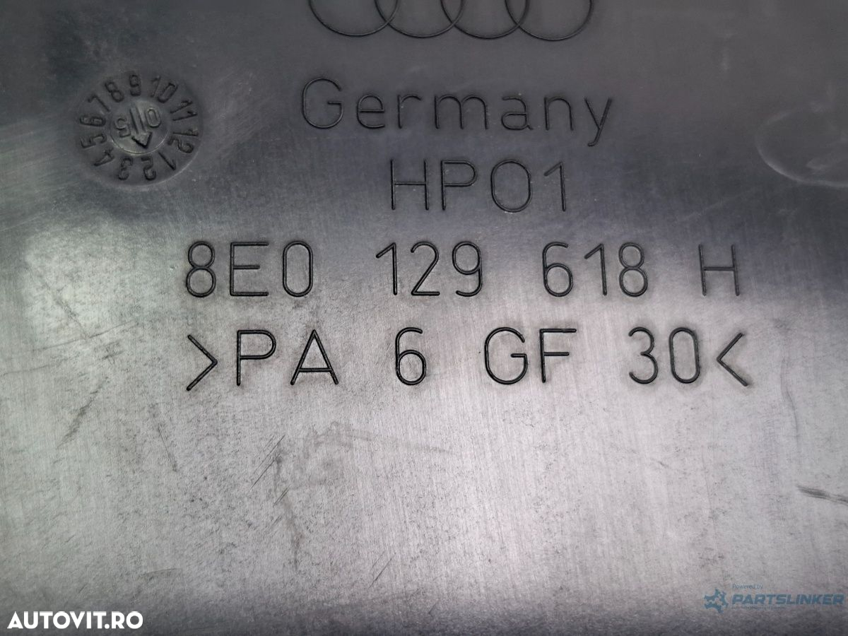 Conducta admisie filtru aer AUDI A4 III Avant 8ED, B7 2004 - 2008 TDI BKE, BRB 8E0129618 - 2