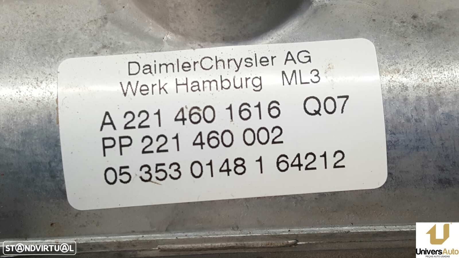 COLUNA DE DIREÇÃO MERCEDES CLASE S (W221) BERLINA 320 / 350 CDI (221.022) - 10