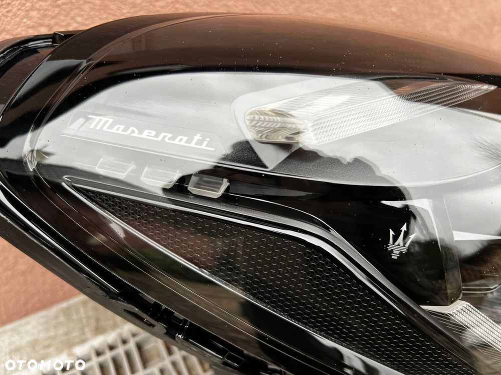 Lampa przednia MASERATI GRECALE FULL LED NOWA PRAWA EUROPA ORYGINALNA AL - 4