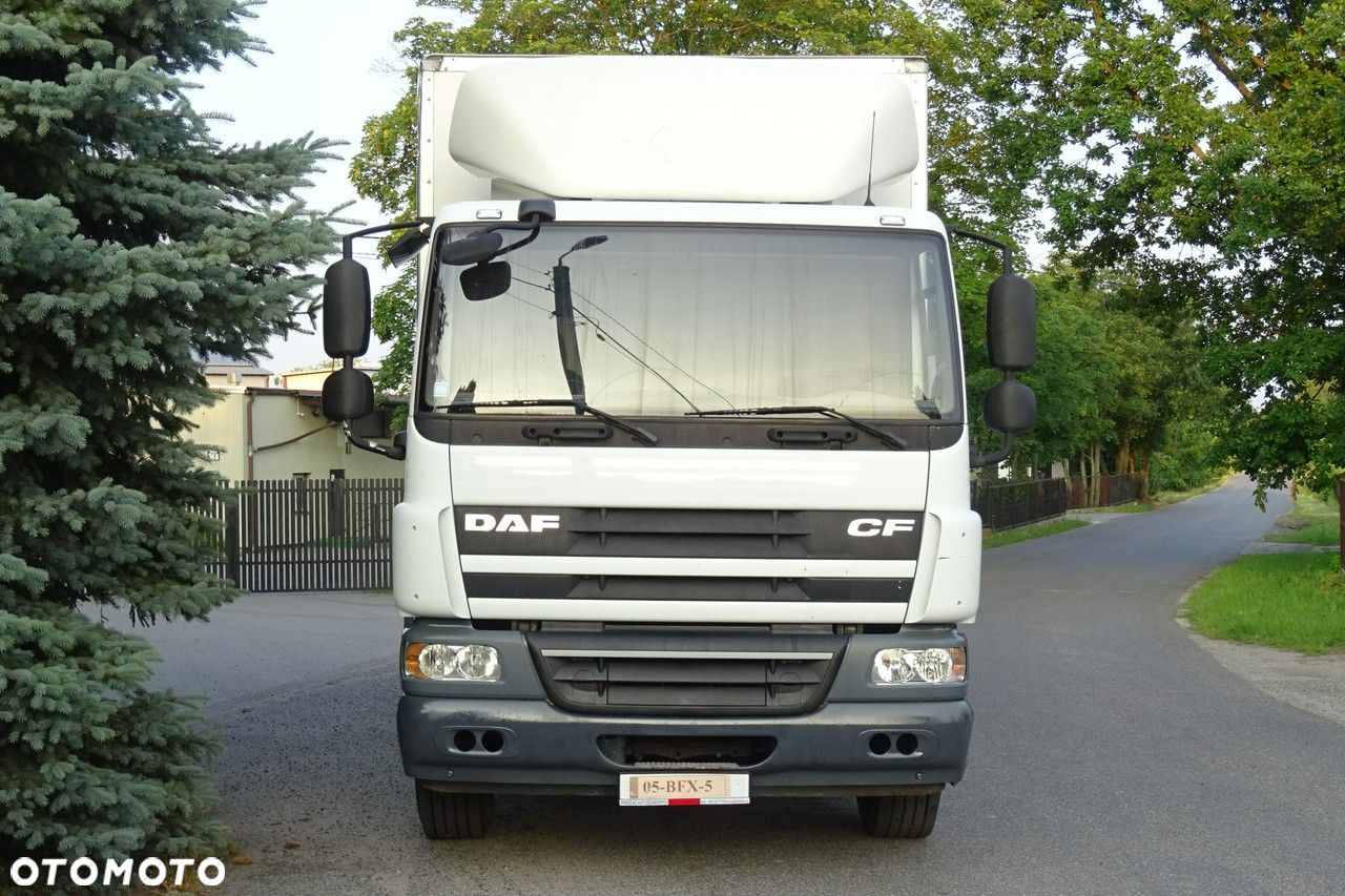 DAF CF 65.300 Euro 5 kontener 21 pal, winda klapa tylko 428 tys.km! - 2