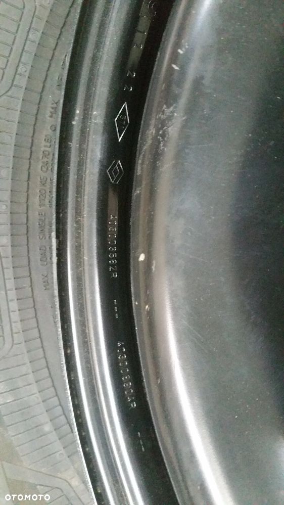 Felga stalowa 5x130 6,5" x 16" ET 66 MOVANO MASTER NV400 OE 403006296R - 5