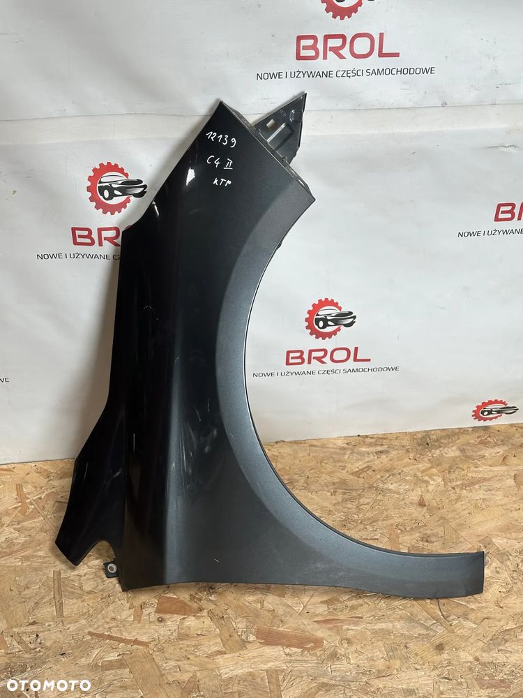 BŁOTNIK PRZEDNI PRAWY CITROEN C4 II B7 10- KTP - 1