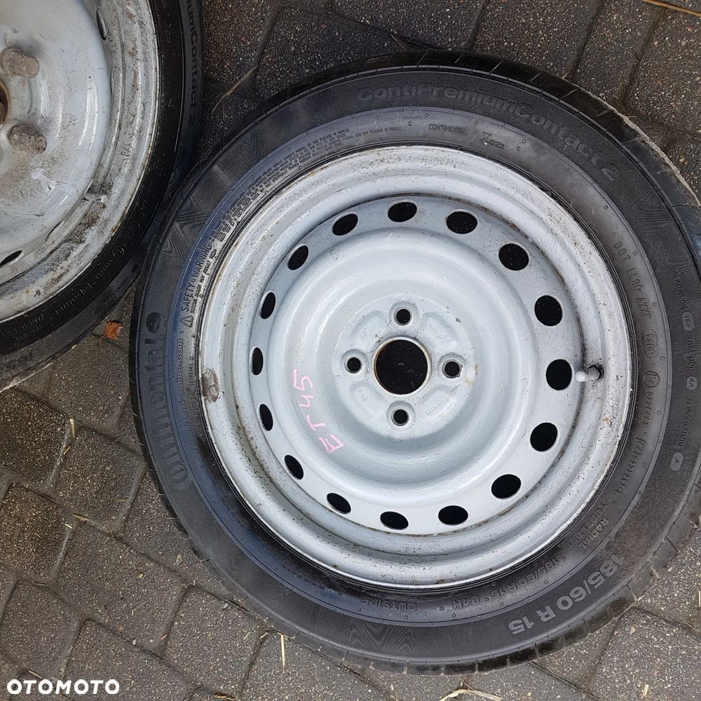 koła felgi felga opona 4 szt toyota yaris I II renault clio modus kangoo 206 partner berlingo combo corsa c meriva 4x100 15 et 45 - 2