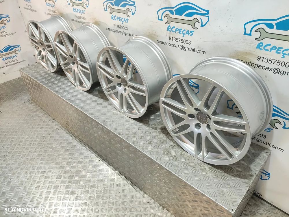 - Jantes 19" Ronal Originais Audi - S-Line | Speedline - 8J | ET52 | 5x112 - Jante | Original | S Line | 19 Polegadas | TT | A5 | A6 | A7 | A4 - 12
